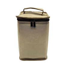 Camping Gas Tanks Storage Bag Protective Case Camp Light Carrying Bag Anti-Collision for Outdoor Cooking Khaki Small