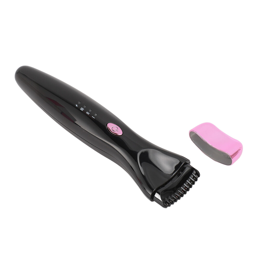 Black Rechargeable Heated Eyelash Curler 200Mah, Long-Lasting,