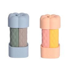 Reiseflaschen-Set Aus Silikon, Auslaufsichere, Quetschbare Behälter für Toilettenartikel, Shampoo, Reiseutensilien