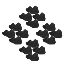 16Pcs Black Alloy Breadmaker Paddle Non-Stick Replacement for Home Use