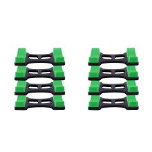 8Pcs Sturdy ABS Dumbbell Display Rack Practical Gym Dumbbell Storage