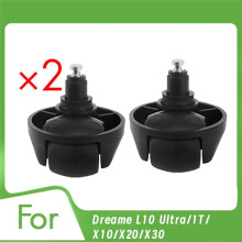 Universal Wheel Front Guide for L10 Ultra/1T/X10/X20/X30 Sweeper Accessories Rotating Walking Wheel 2 Pcs