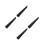 4Pcs Portable Black Plastic Blower Hose Replacement Part with Nozzle 1
