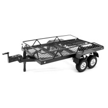 Metal Trailer for 1/24 RC Car Crawler Axial SCX24 -Gladiator TRX4M