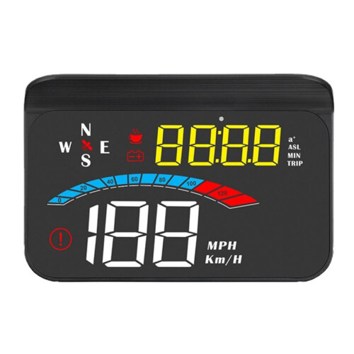 Universal OBD Car Speedometer HUD Windshield Projector LED Digital Car - Display GPS with Speed Warning