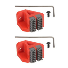 2 Sets Make Print Cleaner Nozzle Brush for P1S P1 X1 Series 3D Printer Printer Wiping Parts Red