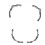 Paddle Bumper Protector for  Flip Drone Propeller Guard Bumper Ring Protective Cover Drone Accessories A 2