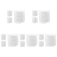 15Rolls White Multi-Function Fringe Ribbon for DIY Gifts and Bouquets