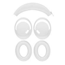 Ear Pads+ Set for 1MORE SonoFlow HC905 HQ51 Headset Silicone Protective Case Earmuff Repair Part C