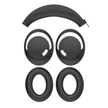 Ear Pads+ Set for 1MORE SonoFlow HC905 HQ51 Headset Silicone Protective Case Earmuff Repair Part B