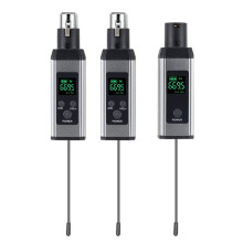 Wireless Microphone Converter Microphone Transmitter Receiver XLR Microphone Wireless System for Dynamic Microphone B