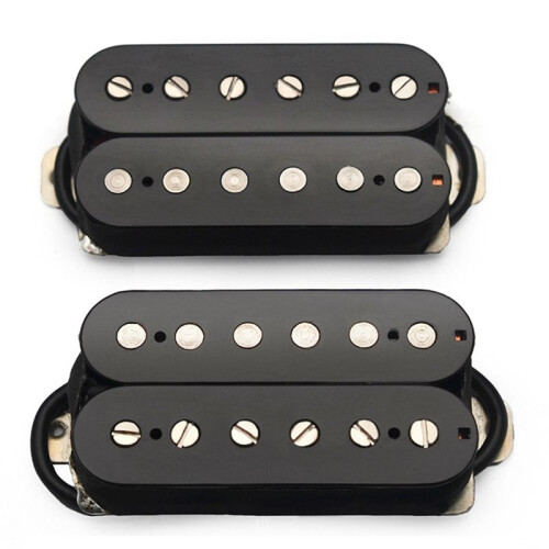 2st Elgitarr Pickuper Set 5 Dubbelspolar Humbucker Elgitarr Pickup Hals + Bro Pickup