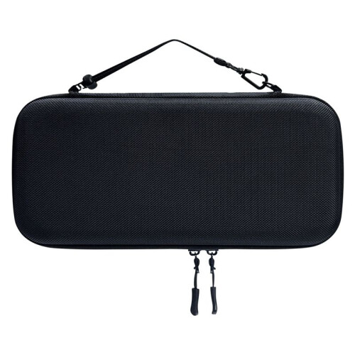 Travel Carrying Case for  2 Host Protective Portable Hard Shell Case with Dual Zipper Ergonomic Handle Black
