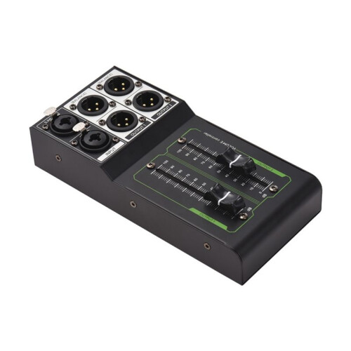 Passive Volume Controller Precise Volume Adjustment Plug  Stereo Input & Output Electronic Musical Instrument Parts