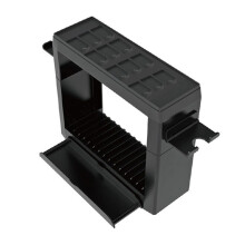 For Game Storage Tower Controller & Game Disk Rack for Accessories Black
