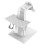 VR Stand Display Holdeand Controller for Meta Quest 3/Meta Quest Pro/ Quest 2 Rechargeable Display Stand White 1