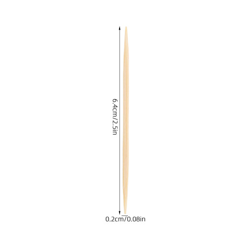 2000Pcs Bamboo Double-Ended Toothpicks Individually Wrapped for Travel 1