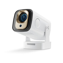 HY260 PRO 1080P Android 11 4K Projector 200ANSI Wifi6 BT5.4 Cinema Outdoor Portable 180Rotable Projector Global EU Plug