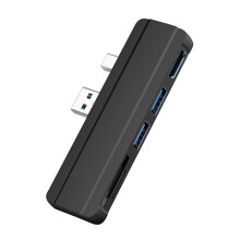 For Surface Pro 6 Pro 5 Pro 4 Dock Hub 5 in 1 USB Docking Station with 4K -Compatible 2 USB 3.0
