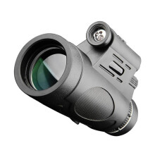 12x50 Monoculars BAK4 Prism Portable HD Monocular Telescope Belyst Teleskop för Fågelskådning Vandring Monocular, Standard