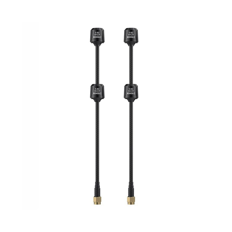2Pcs Momoda2 5.8G Dual Antenna Rhcp Sma Dual-Core Rf For Diy Rc Fpv Drone Quadcopter Freestyle Accessories Rhcp 4712482029993