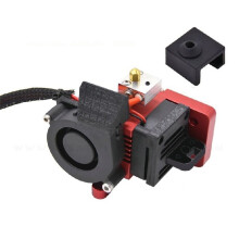 Direct Drive Extruder Upgrade Kit One-Piece Direct Extrusion Kit with Turbo Fan Hotend Assembly 12V for CR-10