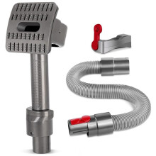 Pflegewerkzeug für V7 V8 V10 V11 V15 Staubsauger, Haustier-Hundeaufsatzbürste mit Abzugssperre und Verlängertem Staubsaugerschlauch