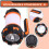 LED Lantern Camping Flashlight Rechargeable Waterproof Searchlight Outdoor Emergency Multi-Function Searchlight,C 4