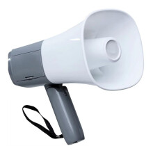 Megaphone Speaker Handheld Sound Amplifier Foldable Handle Portable Bullhor for Outdoor Sports Coaches