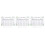 3Sets Clear Acrylic Erasable Note Board Multi Color Hanging Memo Board 4