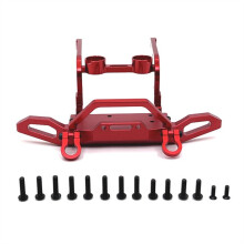 RC Car Upgrade Front Bumper Kit för MJX 1/12 H12Y H12Y+ RC Car Upgrade Tillbehör Röd