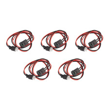 5X 30A 1M Fuse 6 PIN Short Wave Power Supply Cord Cable for FT-857D FT-897D