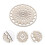 9Pcs Compact Wooden Cross Stitch Thread Organizer Durable Craft Holder 10