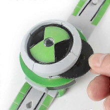 (As show, One size) Ben10 Omnitrix 3D Projector Watch - Anime Figure Toy for UK Boys' Birthday Gifts