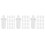 240Pcs Spring Loaded Plastic Shutter Repair Pins White Replacement Kit 6