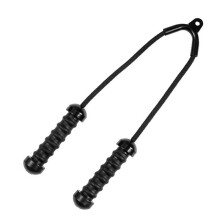Triceps Training Handle Fitness Chest Grip High Pull Down Hand Grips Equipment Accessories for Gym Workout Black