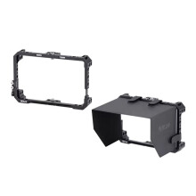 NITZE Monitor Cage Kit for Portkeys BM5IIIWR BM5III BM5 IV BM5 IV WR 5.5 Inch Monitor Sunshade Hood Screen Rig