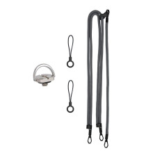 Camera Strap for Osmo Pocket 3 76cm Lanyards Handheld Safety Lanyard with Screw for OP3 Pocket Accessory Gray