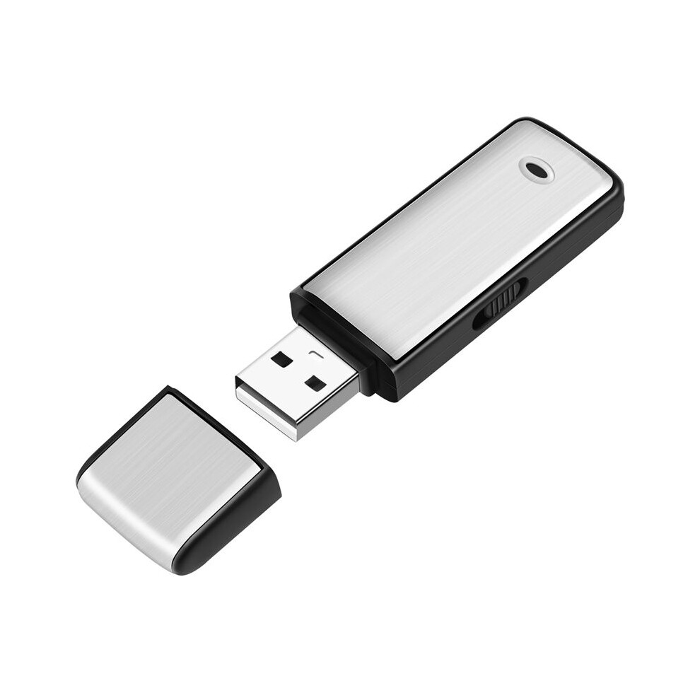 8Gb Voice Activated Recording, Usb Flash Drive Sound Recording Recorder,For Lectures, Meetings, Class 6132050899557