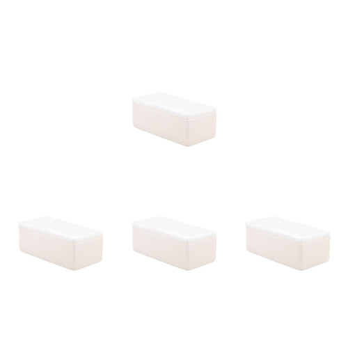 4Pièces Couvercle Beige Pour Usages Scientifiques Variés