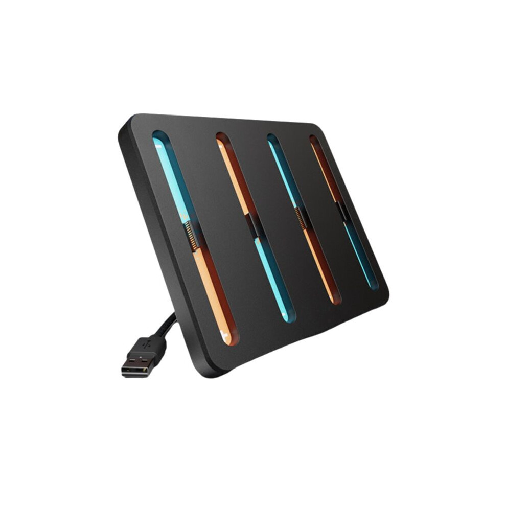 For 2 Charger Dock Station With Charging Cord For 2 Controller Charger With Indicator Light 6031926943366