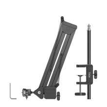 Ulanzi TH04 Overhead Camera Mount with Detachable C-Clamp Compatible with Uka F38 Arca for Cameras, Microphones, Softboxes Black