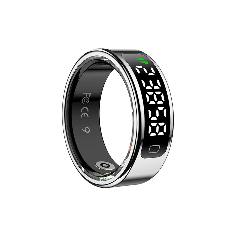 R11c Ring Health Heart Rate Blood Oxygen Sleep Monitoring Fitness Tracker Ring With Display Screen Ring A 6031067482212