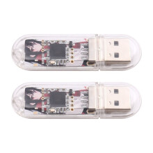 Portable USB Adapter Wireless Adaptor Receiver for Steam VR USB Dongle Receiver for Valve Index (2-Pack) New Transparent