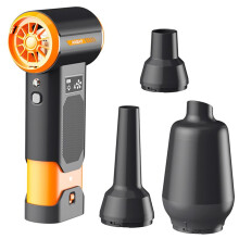 Docreate Handheld Air Blower Turbo Jet Fan Brushless Motor Powerful Duct Cleaning Tool for PC and Electronics
