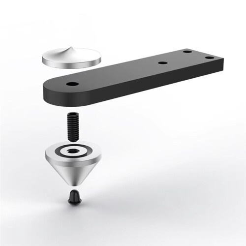 4PCS Combined Type Speaker Foot Subwoofer Shockproof Spike Bracket Speaker Spike Shock Stud Trip 2