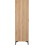 Seconique Miami 3 Door Wardrobe - Oak Effect with Black Feet 5