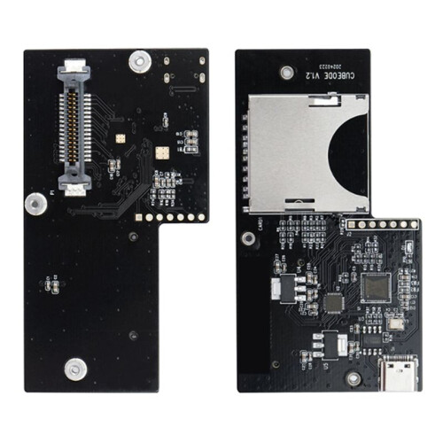 2Pcs for NGC GameCube Game Console V1.2 Optical Drive Emulator DVD Emulator Drive No SD2SP2/SDGecko 2