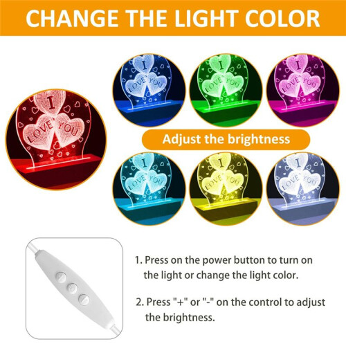 LED Wooden Socket, LED Light Base, USB Wooden Base, LED Lights Socket, Rectangular Illuminated for Acrylic Glass 4pcs 2