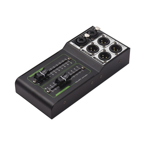 Passive Volume Controller Precise Volume Adjustment Plug  Stereo Input & Output Electronic Musical Instrument Parts